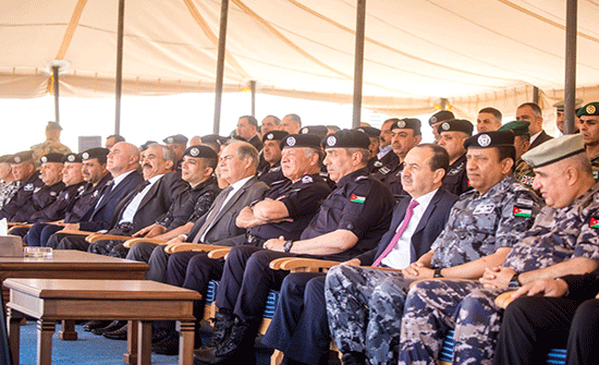 الملك يرعى تمرينا تعبويا في الموقر