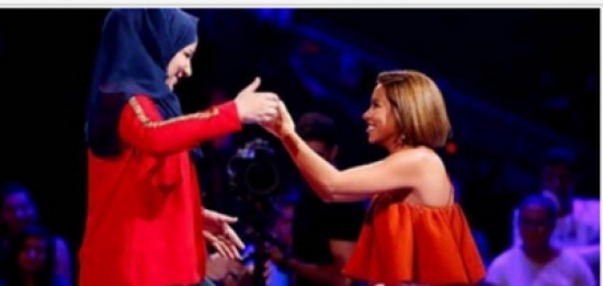 شاهد ماذا قالت شيرين لمتسابقة اردنية في " ذا فويس "