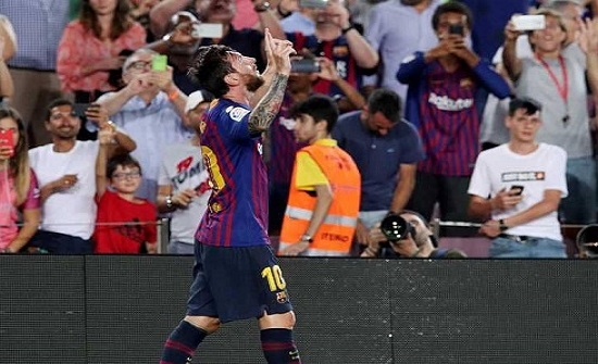 رقم تاريخي مزدوج لميسي بافتتاح الليغا