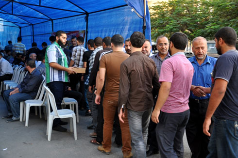 خيمة عزاء في كفرنجه لشهداء غزة خيمة عزاء في كفرنجه لشهداء غزة
