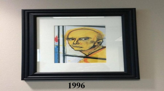 رسام يحاول الاستفادة من ذاكرته المتبقية بعد إصابته بالزهايمر