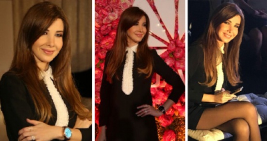 نانسي في أسبوع الموضة بدبي نانسي في أسبوع الموضة بدبي