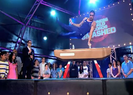 لاعب جمباز محترف