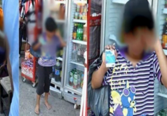 طفل سرق علب مناديل وأثار ضجة كبيرة بعد الحكم الصادر بحقه