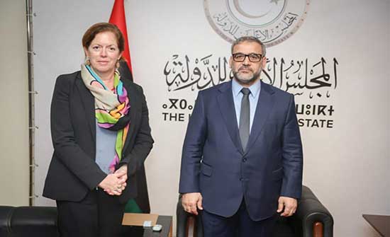 وليامز والمشري يتفقان على تأسيس مصالحة وصولا للانتخابات في ليبيا وليامز والمشري يتفقان على تأسيس مصالحة وصولا للانتخابات في ليبيا