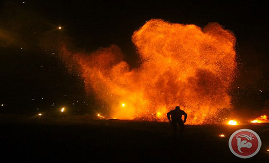 بالصور : 11 اصابة برصاص الاحتلال على حدود قطاع غزة