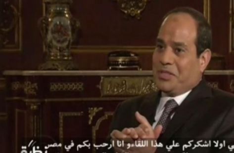 بالفيديو ... السيسي لا يستطيع إكمال الحوار بالإنجليزية بالفيديو ... السيسي لا يستطيع إكمال الحوار بالإنجليزية