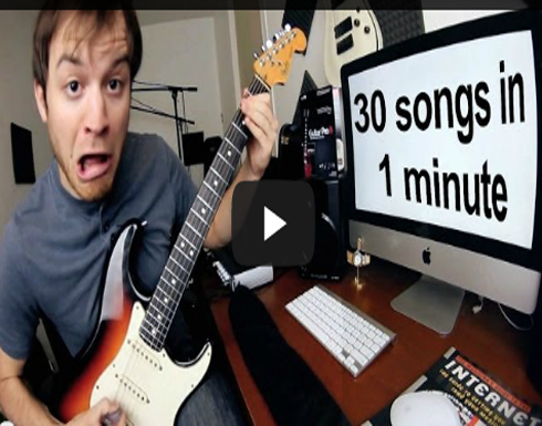 30 أغنية في دقيقة