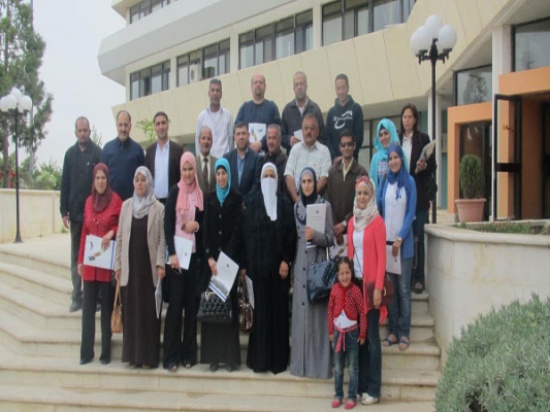 وفد من أمناء المكتبات في وزارة التربية يزور المركز الجغرافي وفد من أمناء المكتبات في وزارة التربية يزور المركز الجغرافي