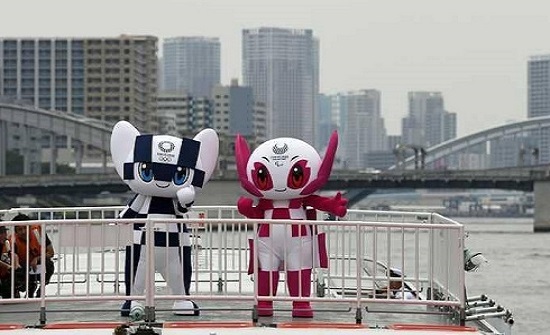 طوكيو تطلق اسمي ميرايتوا وسوميتي على تميمتي اولمبياد 2020