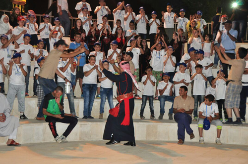 بالصور  : إنطلاق المرحلة الثانية لمخيم بالاردن بنرفع راسنا