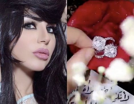 بالفيديو: طبيب كويتي يرسل هدية لحليمة بولند ويطلب الزواج منها.. وهكذا ردت بالفيديو: طبيب كويتي يرسل هدية لحليمة بولند ويطلب الزواج منها.. وهكذا ردت