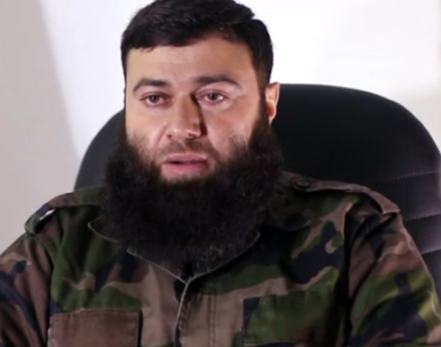 بالفيديو: قائد "جيش الإسلام" الجديد يتعهد باستمرار القتال ضد نظام الأسد بالفيديو: قائد "جيش الإسلام" الجديد يتعهد باستمرار القتال ضد نظام الأسد