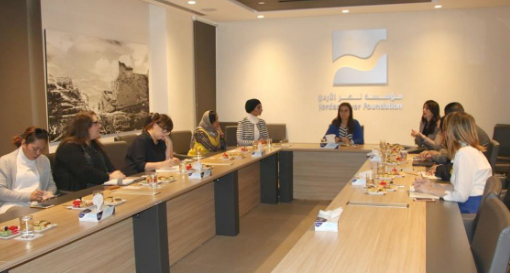 وفد من امارة الشارقة يزور مؤسسة نهر الاردن