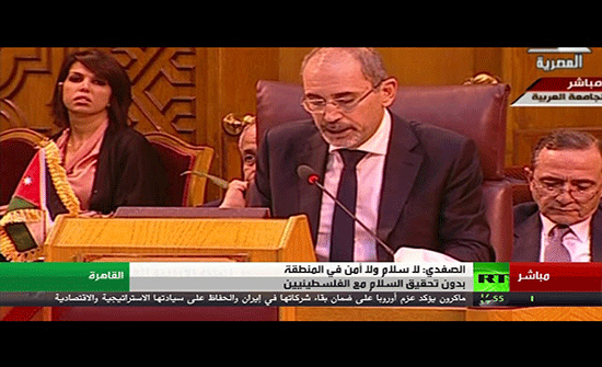 فيديو : الجامعة العربية تطالب بتحقيق دولي في التصرفات الإسرائيلية في فلسطين