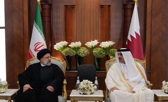 رئيس إيران في قطر لـ"تفعيل الدبلوماسية" مع دول الخليج رئيس إيران في قطر لـ"تفعيل الدبلوماسية" مع دول الخليج