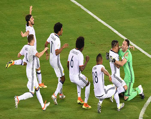 كولومبيا في نصف النهائي بركلات الترجيح كولومبيا في نصف النهائي بركلات الترجيح