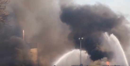 فيديو : انفجار عنيف يهز فرنسا