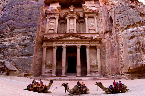 حملة تطوعية لنظافة البترا الأثرية