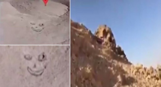 بالفيديو: ماهو سر الجبل المبتسم في السعودية الذي ظهر في صورة عبر الأقمار الصناعية