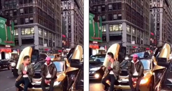 شاهد.. أوقف حركة المرور للاستعراض بسيارته الفارهة.. شاهد نهايته!