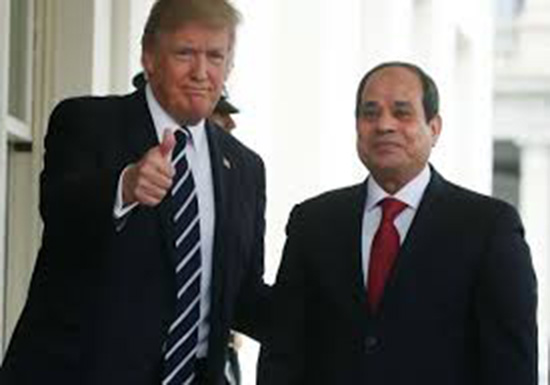 الرئيسان المصري والامريكي يبحثان تطورات الأوضاع الإقليمية والدولية الرئيسان المصري والامريكي يبحثان تطورات الأوضاع الإقليمية والدولية