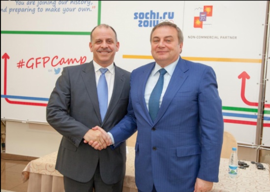 الأميرفيصل يشارك باحتفالات معسكر سوتشي لأجيال السلام