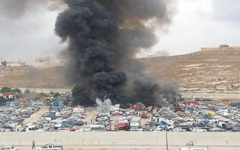 مصدر : لا شبهة جنائية وراء انفجار شاحنة الالعاب النارية مصدر : لا شبهة جنائية وراء انفجار شاحنة الالعاب النارية