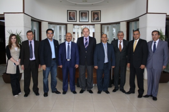 جامعة الشرق الأوسط تبحث تدريب طلبة "سرت الليبية"