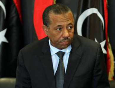 البرلمان الليبي المنتخب يكلف عبد الله الثني بتشكيل حكومة جديدة