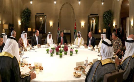 الملك يستقبل نائب حاكم دبي وزير المالية الإماراتي الشيخ حمدان بن راشد آل مكتوم الملك يستقبل نائب حاكم دبي وزير المالية الإماراتي الشيخ حمدان بن راشد آل مكتوم