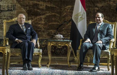 الرئيسان المصري والتونسي يؤكدان أهمية التوصل لتسوية سياسية في سوريا