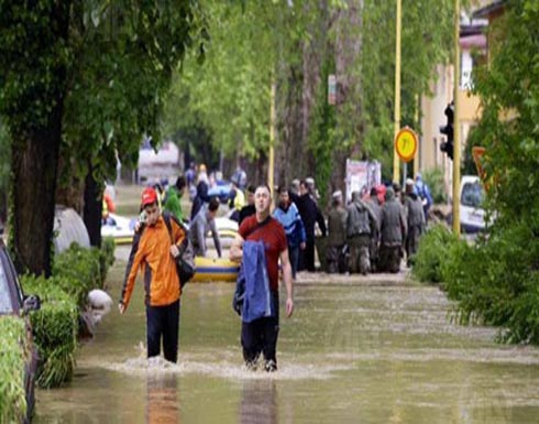 قلق اممي ازاء فيضانات البلقان