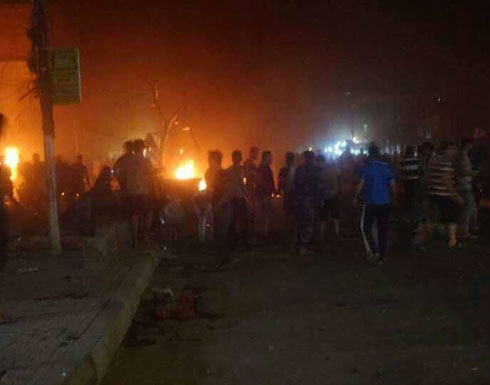 قتلى وجرحى بتفجير انتحاري استهدف حي الكرادة وسط بغداد.. وتنظيم "داعش"يتبنى قتلى وجرحى بتفجير انتحاري استهدف حي الكرادة وسط بغداد.. وتنظيم "داعش"يتبنى