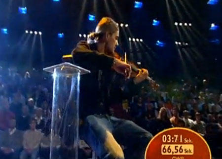 أسرع عازف كمان