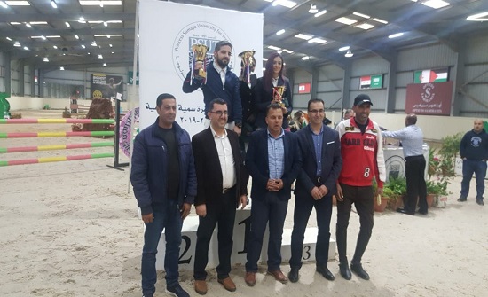 انطلاقة بطولة جامعة الاميرة سمية لفروسية القفز عن الحواجزبرعاية الرفاعي