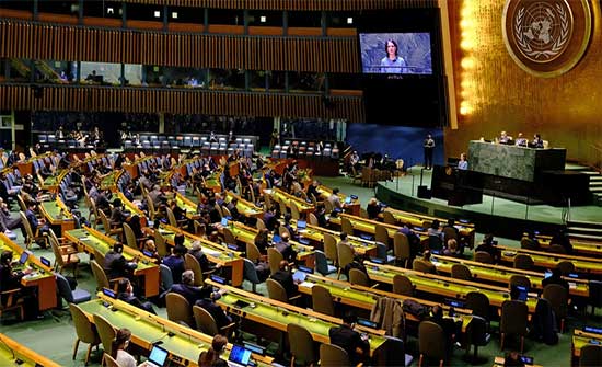 الجمعية العامة للأمم المتحدة تستعد للتصويت على قرار يدين روسيا الجمعية العامة للأمم المتحدة تستعد للتصويت على قرار يدين روسيا