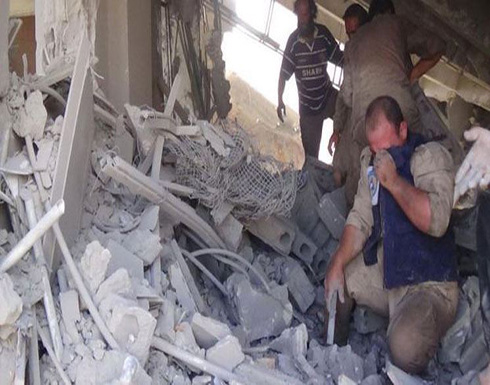 24 قتيلاً في غارة روسية على مسجد في غرب حلب 24 قتيلاً في غارة روسية على مسجد في غرب حلب