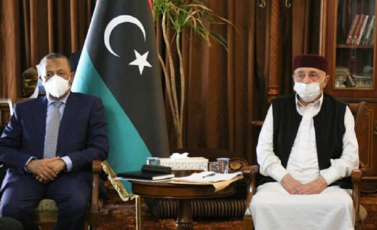 حكومة طبرق برئاسة عبد الله الثني تتقدم باستقالتها الى عقيلة صالح - صور حكومة طبرق برئاسة عبد الله الثني تتقدم باستقالتها الى عقيلة صالح - صور