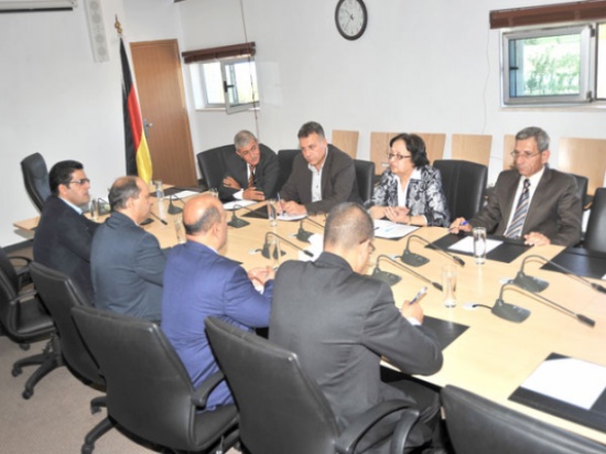 وفد اكاديمي من جامعة سرت الليبية يزور الجامعة الألمانية الأردنية