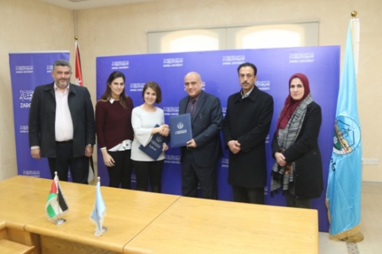 اتفاقية بين جامعة الزرقاء وشركة الوسعة العلمية للتدريب والتأهيل اتفاقية بين جامعة الزرقاء وشركة الوسعة العلمية للتدريب والتأهيل