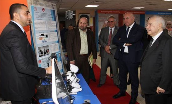 "كلية أبوغزاله الجامعية للابتكار" تنظم معرضها الأول للروبوت 2018