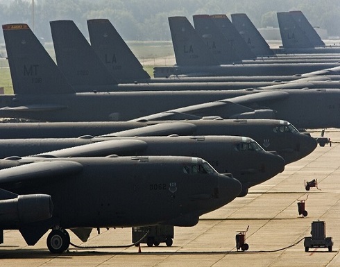 واشنطن تنشر قاذفات B-52H الاستراتيجية في بريطانيا واشنطن تنشر قاذفات B-52H الاستراتيجية في بريطانيا