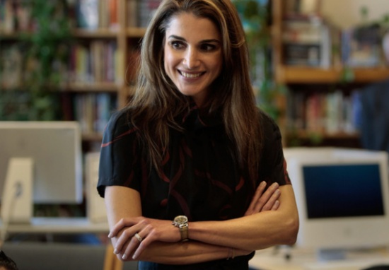 الملكة رانيا تلتقي السفيرة الالمانية ومديرة الوكالة الالمانية للتعاون الدولي