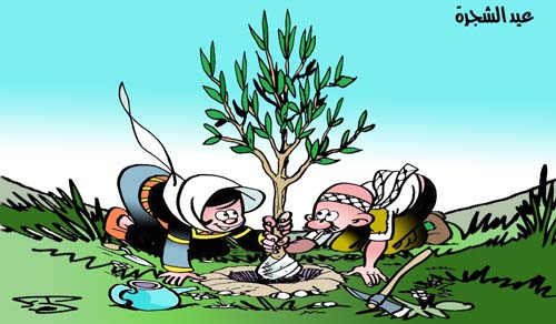 محافظة الزرقاء تحتفل بعيد الشجرة