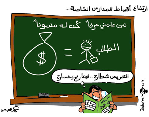 حماية المستهلك تستهجن قرارات رفع رسوم المدارس الخاصة
