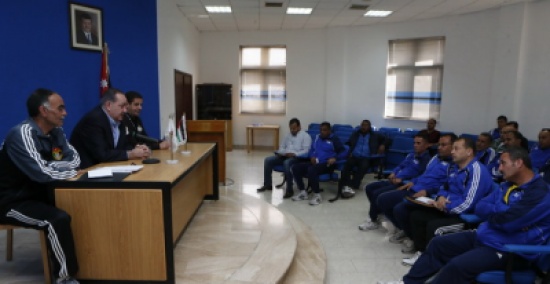 زريقات يؤكد ضرورة العمل الفني للنهوض بمراكز الواعدين