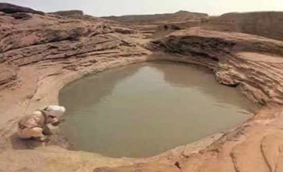 استنزاف الأحواض الجوفية الى 20م سنويا استنزاف الأحواض الجوفية الى 20م سنويا