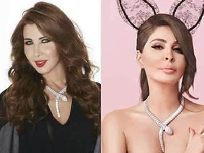 أفعى ماسية تشعل المنافسة بين نانسي عجرم وإليسا ! أفعى ماسية تشعل المنافسة بين نانسي عجرم وإليسا !