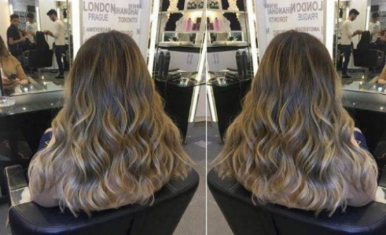 بالفيديو.. بالنوتيلا والحليب المكثف يصبغ شعر زبائنه!